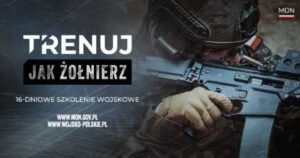 plakat trenuj jak żołnierz