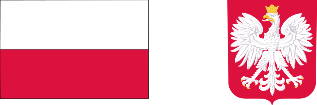 Flaga i godło Polski